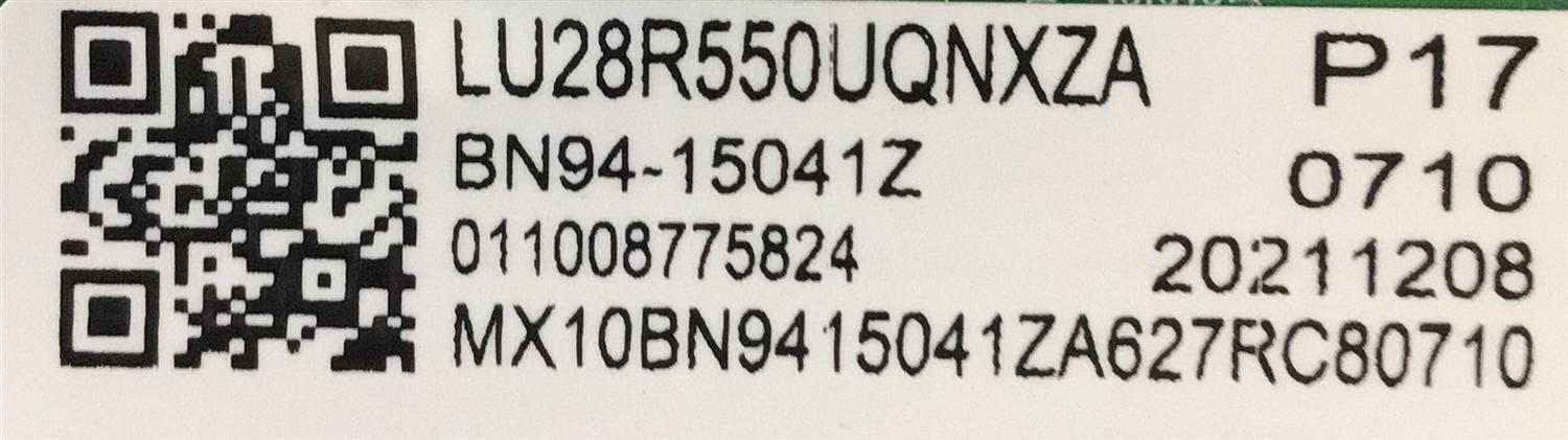 MAIN PARA MONITOR SAMSUNG UHD / NUMERO DE PARTE BN94-15041Z / BN41-02738B / BN9415041Z / 15041Z / BN97-161418Z / MODELO LU28R550UQNXZA LA01 - Imagen 4